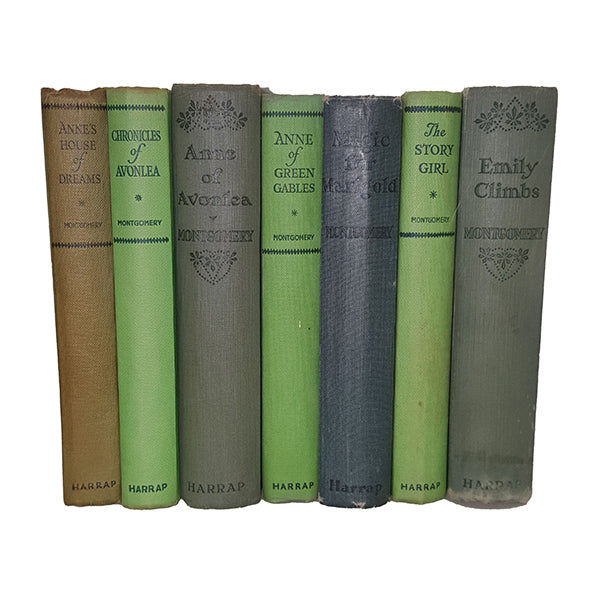 L. M. Montgomery Collected Works, Anne of Green Gables Etc. - Harrap, 1927-61(7 Books)