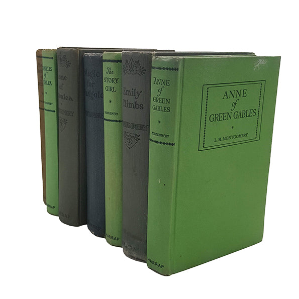 L. M. Montgomery Collected Works, Anne of Green Gables Etc. - Harrap, 1927-61(7 Books)