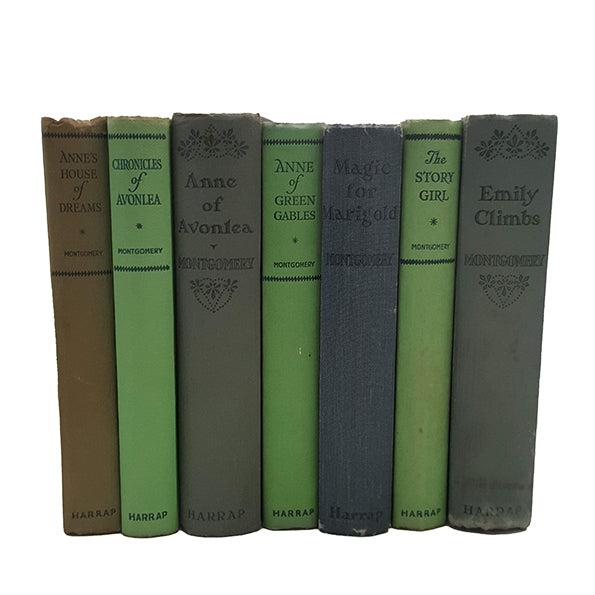 L. M. Montgomery Collected Works, Anne of Green Gables Etc. - Harrap, 1927-61(7 Books)