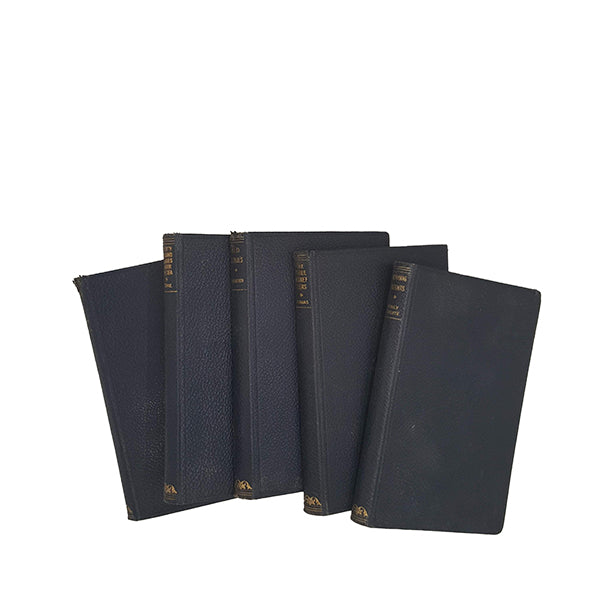 Classic Fiction Wuthering Heights etc. - Odhams (5 Blue Books)