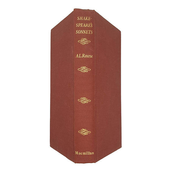 Shakespeare's Sonnets edited by A. L. Rowse - Macmillan 1964