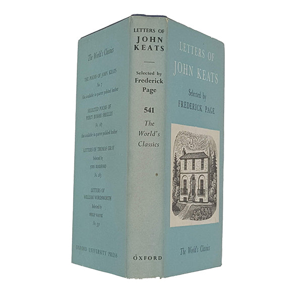 Letters of John Keats selected by Frederick Page - Oxford 1965