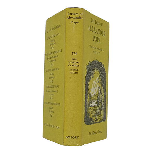 Letters of Alexander Pope, selected by John Butt - Oxford 1960