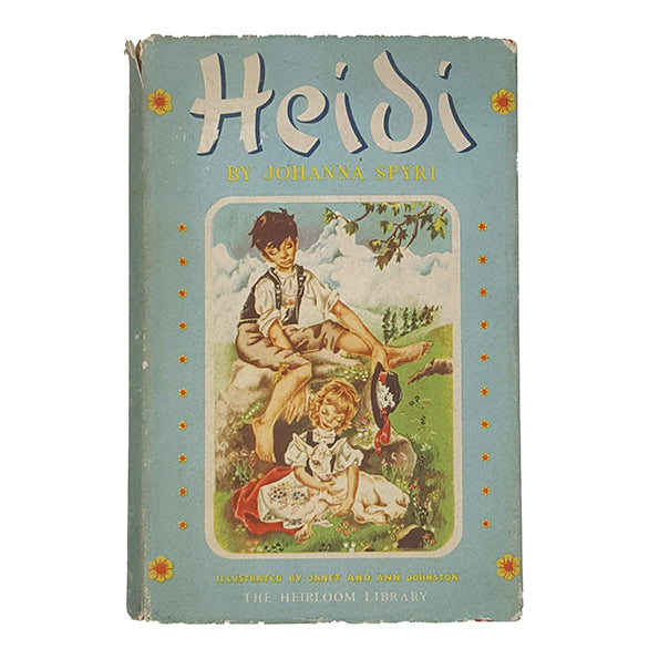 Heidi by Johanna Spyri - Heirloom Library 1956