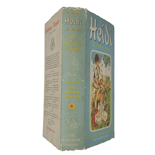 Heidi by Johanna Spyri - Heirloom Library 1956