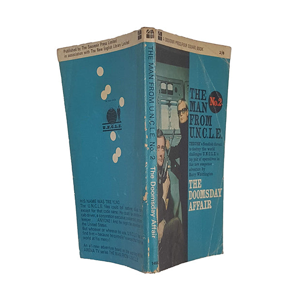 The Man From U.N.C.L.E Series - The Doomsday Affair by Harry Whittington - Souvenir Press, 1966