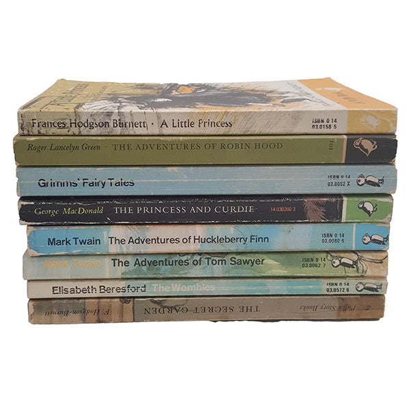 Classic Fiction Paperback Collection - Puffin, 1950-70s (8 Books)