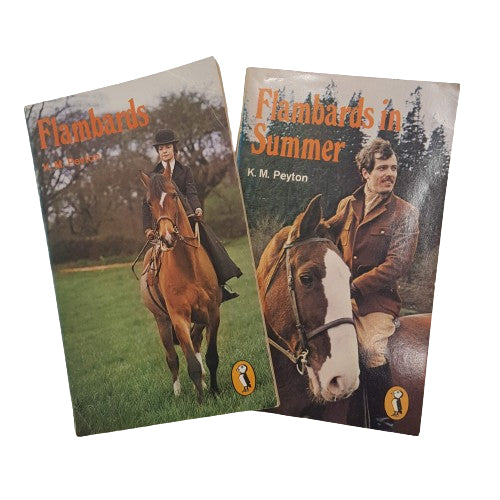 Flambards Series by K. M. Peyton - Puffin, 1970s (2 Books)