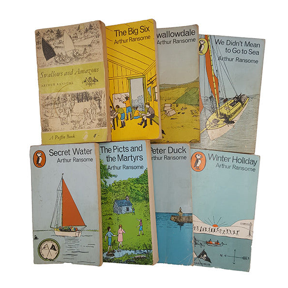 Arthur Ransome Collected Works - Puffin, c1977 (8 Books)