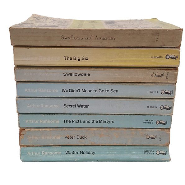 Arthur Ransome Collected Works - Puffin, c1977 (8 Books)