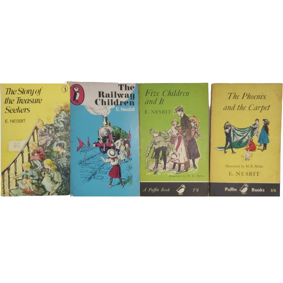 E. Nesbit Collected Works - Puffin, c.1980 (4 Books)