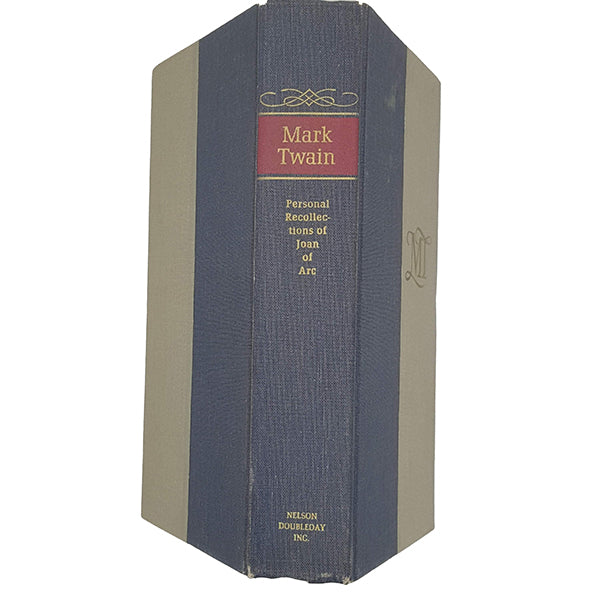 Personal Recollections of Joan of Arc by Mark Twain - Nelson Doubleday