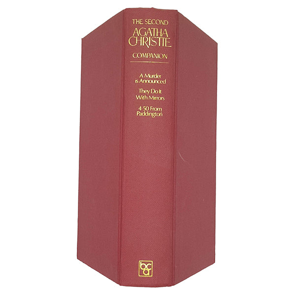 The Second Agatha Christie Companion, A Murder is Announced / They Do It With Mirrors / 4.50 From Paddington - Book Club 1978