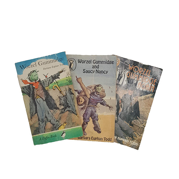 Worzel Gummidge Series by Barbara Euphan Todd - Puffin 1972 (3 Books)