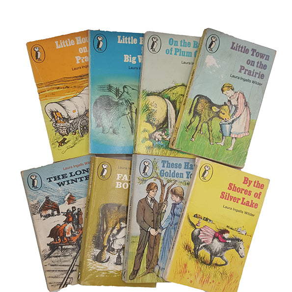 Laura Ingalls Wilder Collected Works - Puffin, c.1980 (8 Books)