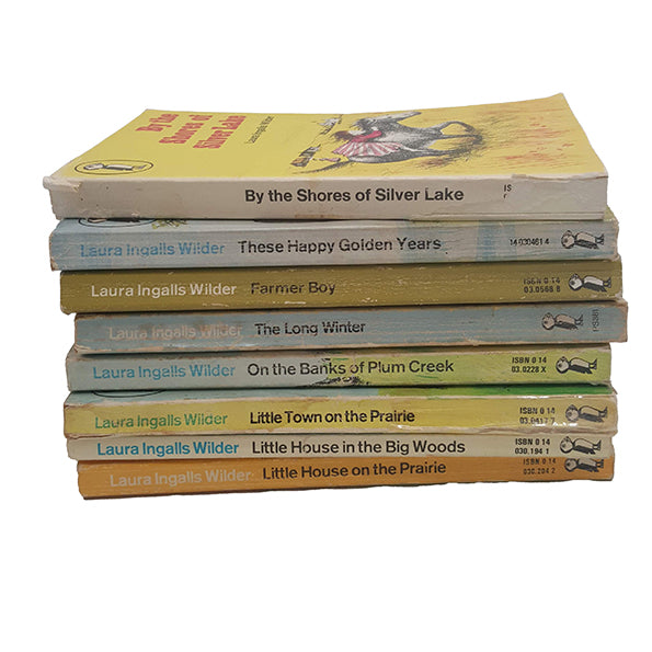 Laura Ingalls Wilder Collected Works - Puffin, c.1980 (8 Books)