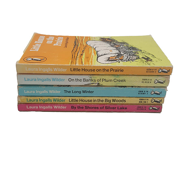 Laura Ingalls Wilder Collected Works - Puffin, c.1980 (5 Books)