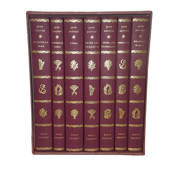 Jane Austen Complete Novels - Folio 1997 (7 Books in slipcase)