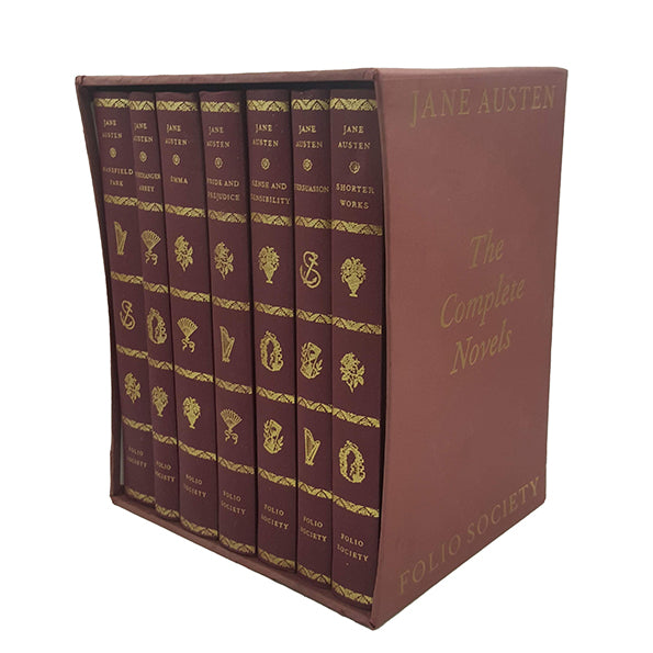 Jane Austen Complete Novels - Folio 1997 (7 Books in slipcase)