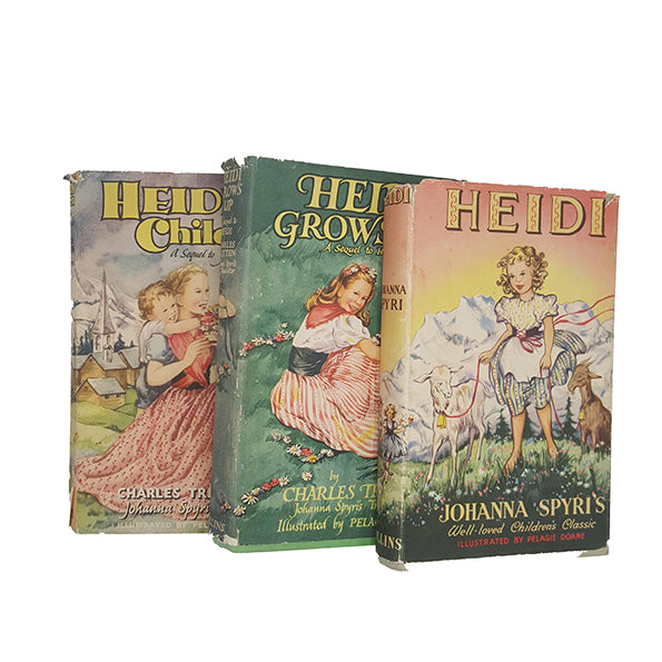Charles Tritten's Heidi; Heidi Grows Up &amp; Heidi's Children (3 Books)