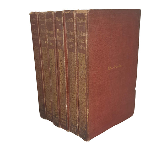 Ruskin's Modern Painters I-VI - George Allen, 1904 (6 Books)