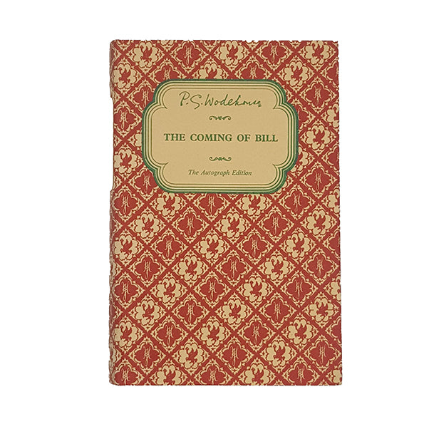 P.G. Wodehouse's The Coming Of Bill - Herbert Jenkins 1966