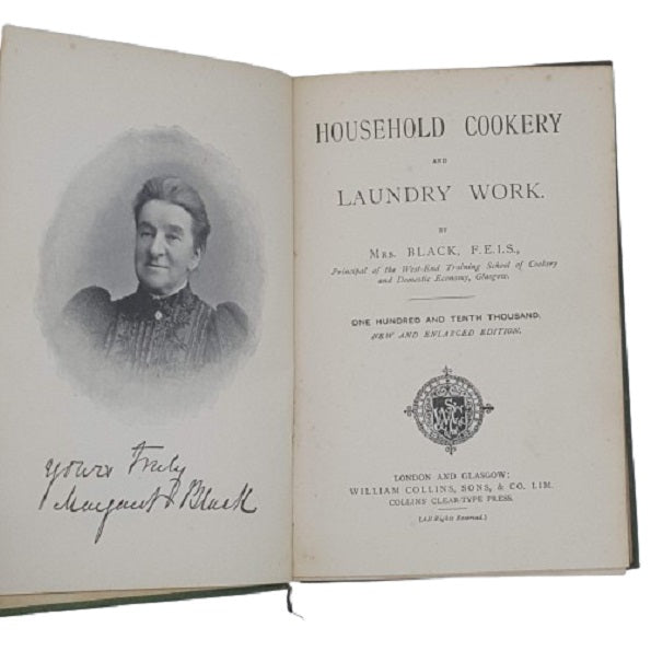 Household Cookery and Laundry Work by Mrs. Black - William Collins 1897