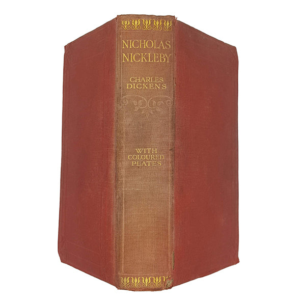 Charles Dickens' Nicholas Nickleby with coloured plates - Chapman &amp; Hall