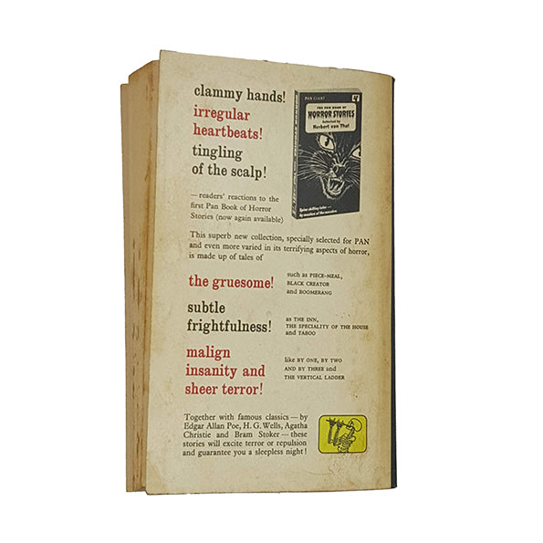 The Second Pan Book of Horror Stories selected by Herbert van Thal - Pan 1961