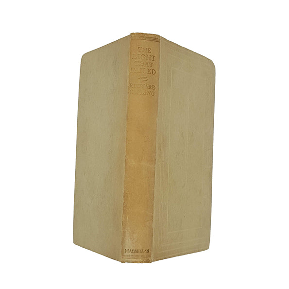 Rudyard Kipling's The Light that Failed - Macmillan 1940