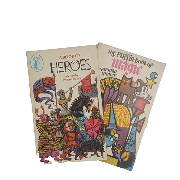 The Puffin Book of Magic and Heroes - 1967-71 (2 Books)
