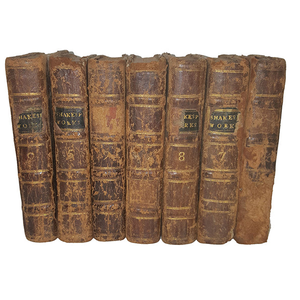 The Works of Mr William Shakespear, 1748 (7 Books)
