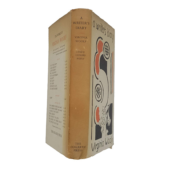 A Writer's Diary: Being Extracts from the Diary of Virginia Woolf Edited by Leonard Woolf - Hogarth Press 1953