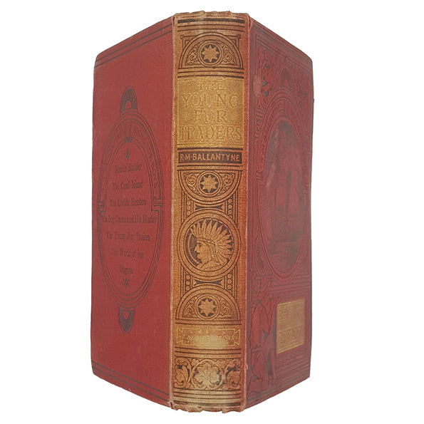 The Young Fur Traders by R. M. Ballantyne - Nelson 1893