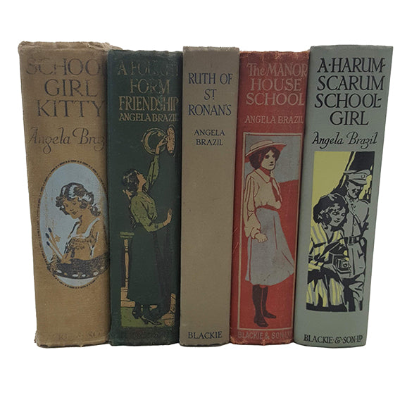 Angela Brazil Collected Works - Blackie, (5 Books)