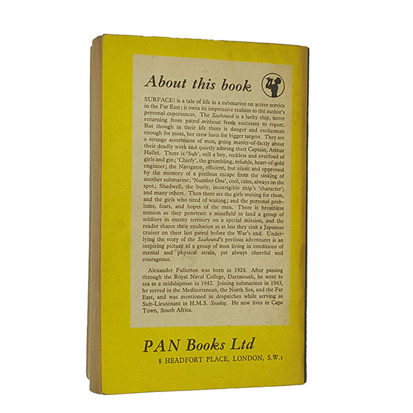 Surface! by Alexander Fullerton - Pan Books 1956