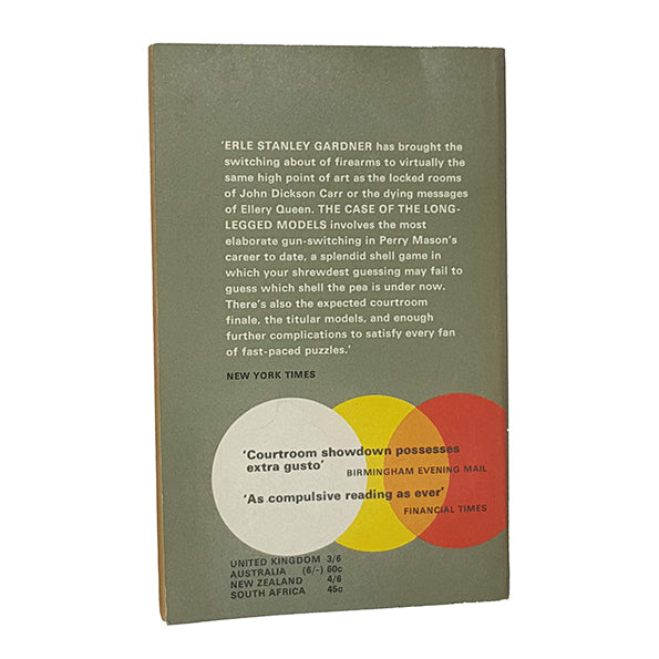 The Case of the Long-Legged Models by Erle Stanley Gardner - Pan Books 1966