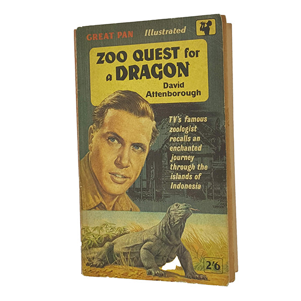 Zoo Quest for a Dragon by David Attenborough - Pan Books 1961