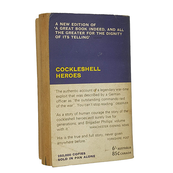 Cockleshell Heroes by C. E. Lucas Phillips - Pan Books 1965