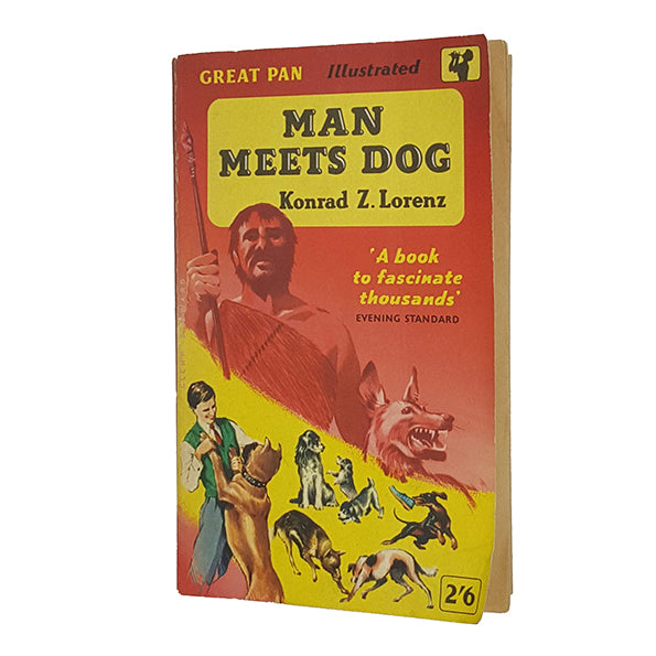 Man Meets Dog by Konrad Z. Lorenz - Pan Books 1959