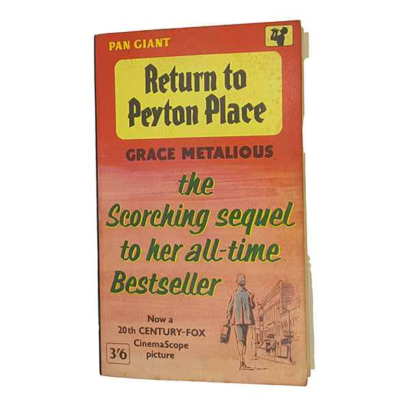 Return to Peyton Place by Grave Metalious - Pan Books 1961