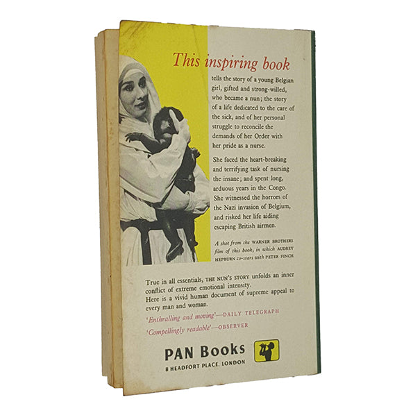 The Nun's Story by Kathryn Hulme - Pan Books 1960