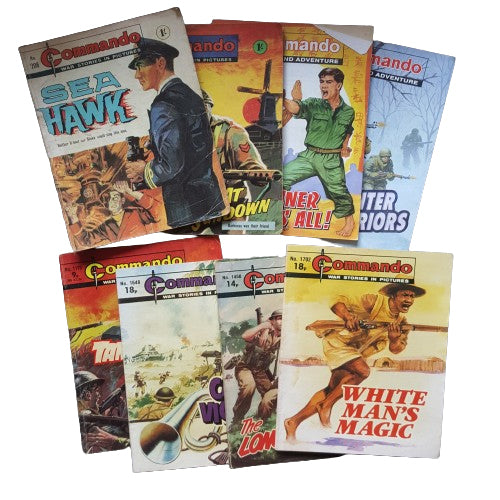 1 Metre of Commando comics - D. C. Thomson &amp; Co