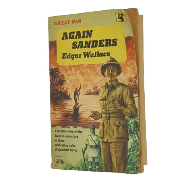 Again Sanders by Edgar Wallace - Pan Books 1961