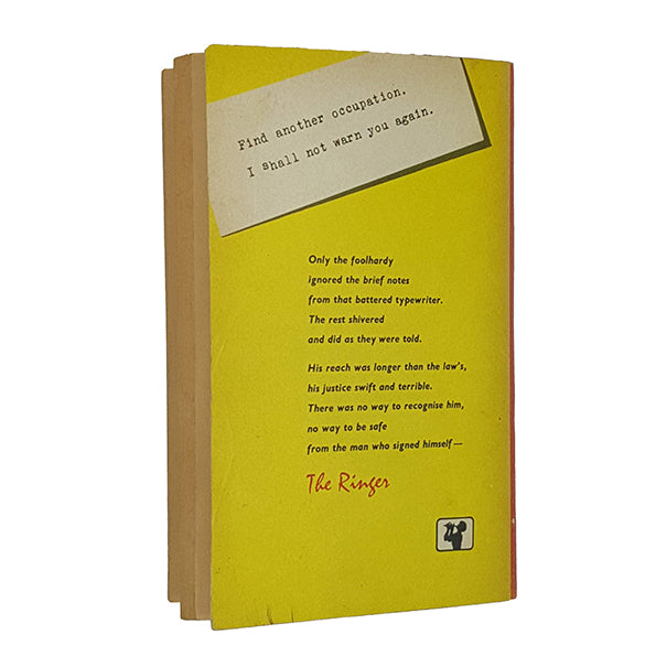 Again the Ringer by Edgar Wallace - Pan Books 1962