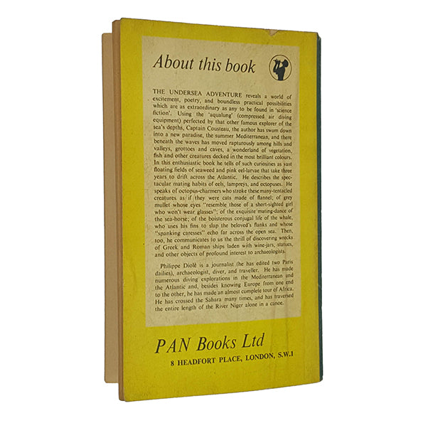 The Undersea Adventure by Philippe Diole - Pan Books 1955