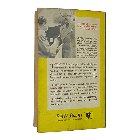 I Burned my Fingers by William Simpson - Pan Books 1958