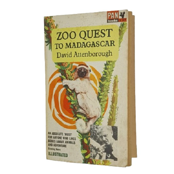 Zoo Quest to Madagascar by David Attenborough - Pan Books 1966