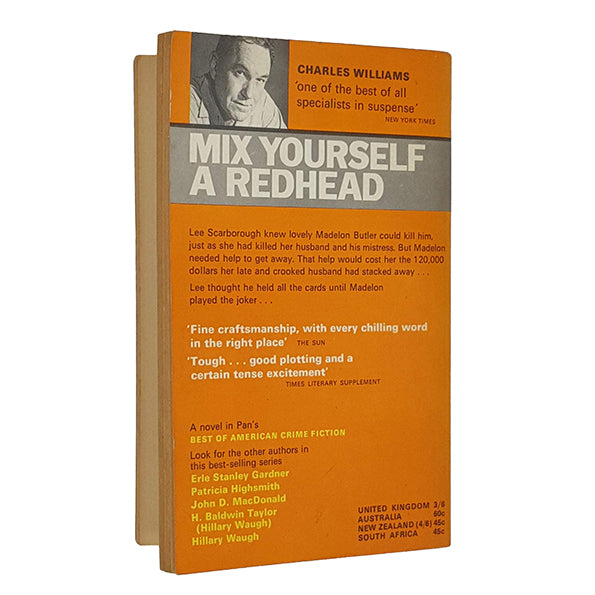 Mix Yourself a Redhead by Charles Williams - Pan Books 1967