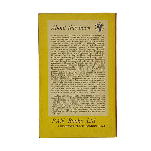 Women in Antiquity by Charles Seltman - Pan Books  1956